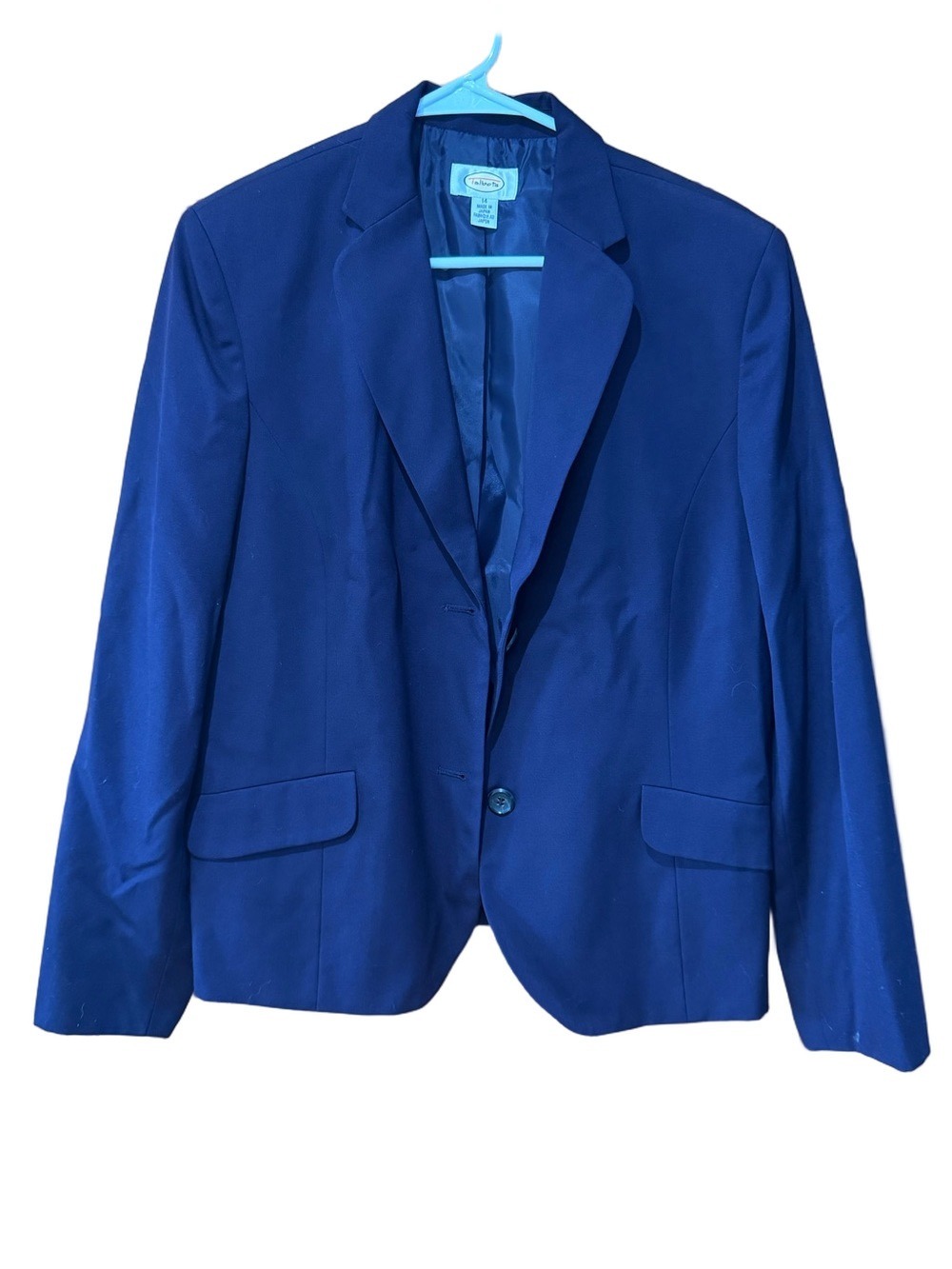 Talbots Purple Wool Double Button Blazer